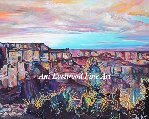 Grand Canyon painting North Rim of the Grand Canyon