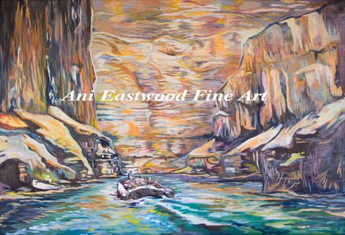 Grand Canyon Artist Marble Canyon, Grand Canyon painting