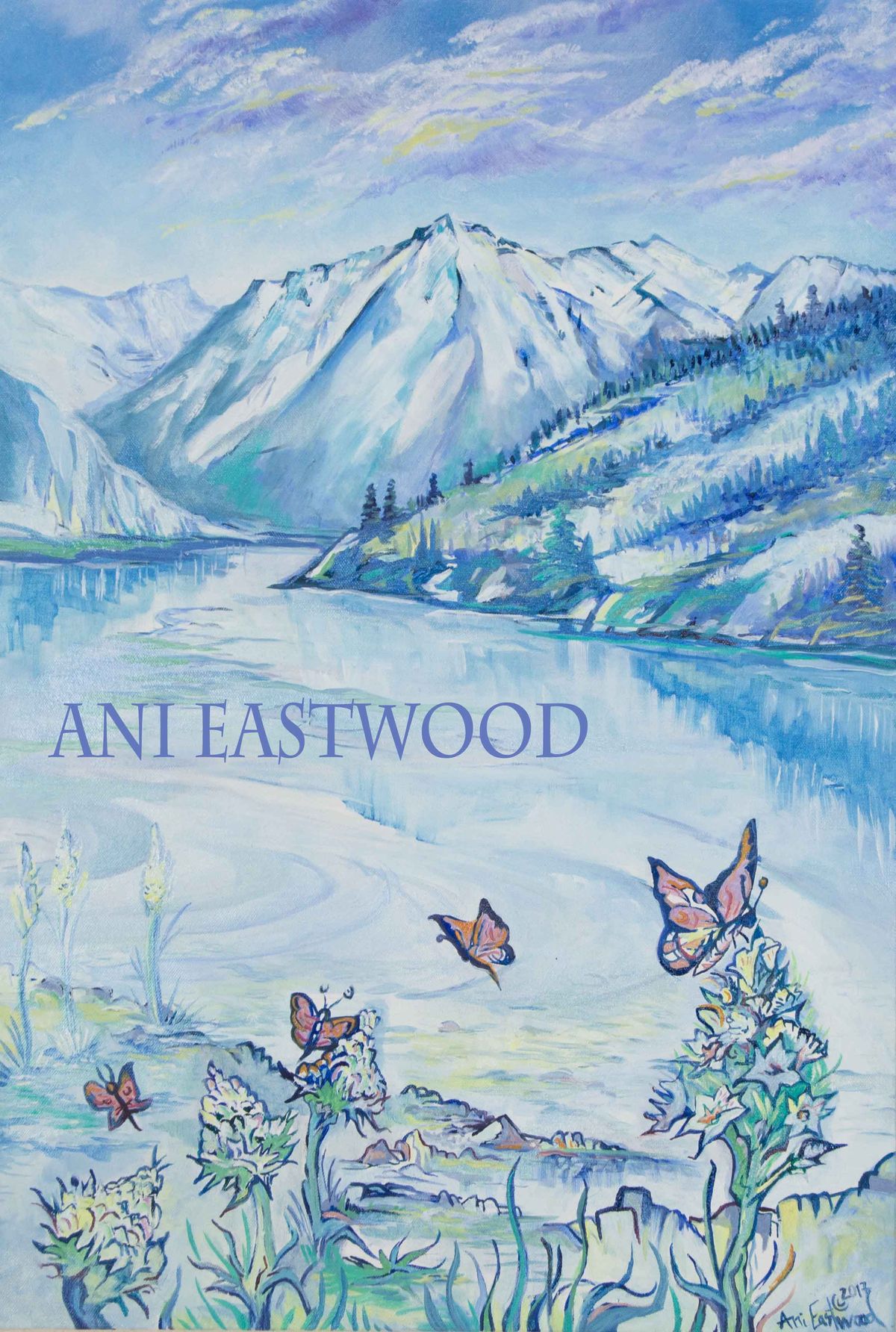 Montana painter Mission Mountains Montana