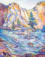 Original Oil on canvas $2100, Limited Edition canvas giclee on handmade frame $300-$500 please contact for size options, Fine Art Paper Giclee 9"x12" $30, 16"x20" $60, 18"x20" $90 Camp by the Creek, Big Pine