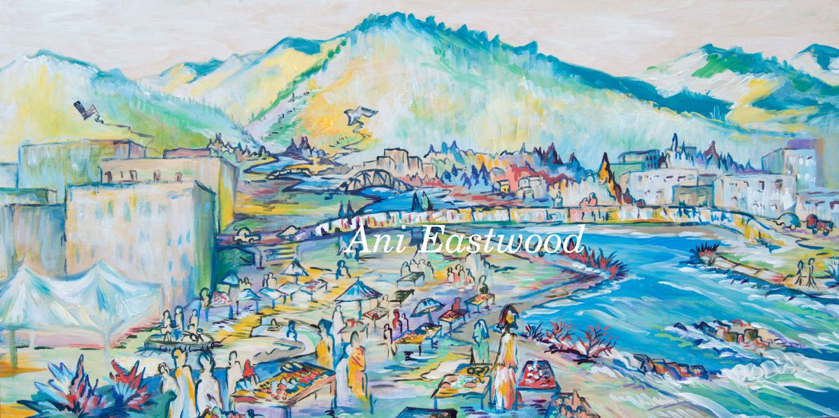 Original Oil on Wood, Sold Missoula Montana Painting