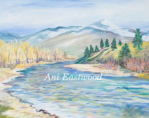 Bitterroot River Painting