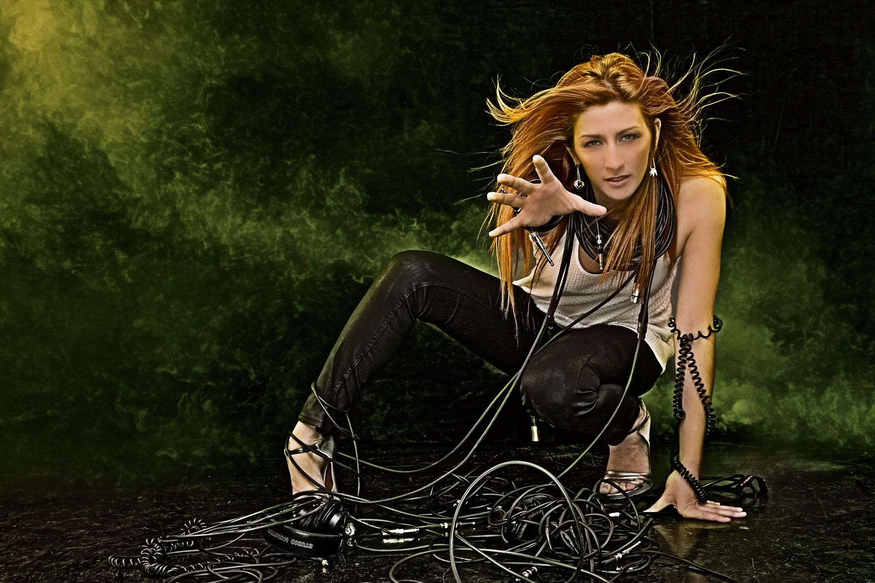 Julie Crochetiere - CD Cover  Shoot