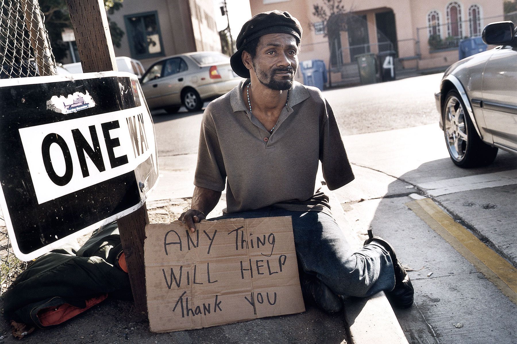 Homeless Vietnam Veteran - Feb 2002