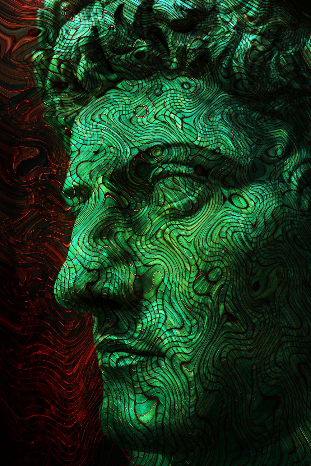 Roman Head_Green Tiles_Wave.jpg