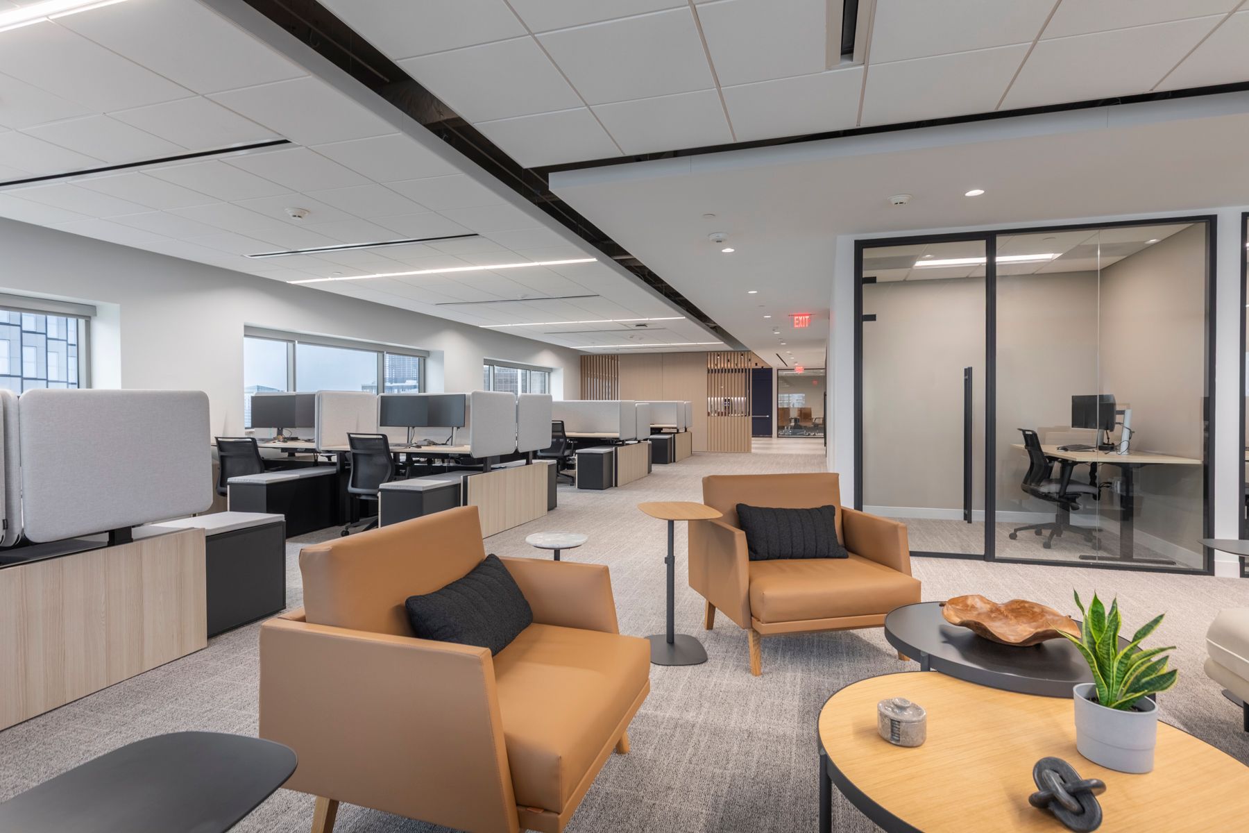 STREAM Real Estate Modern Open Office and Lounge