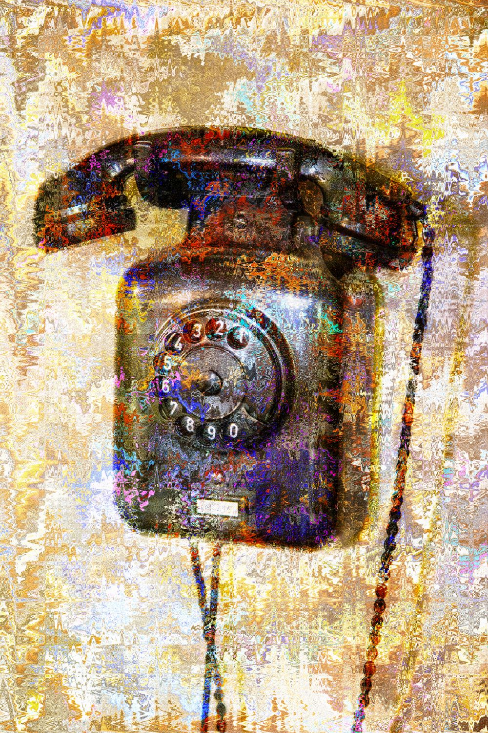 Expressionistic Vintage Phone.jpg