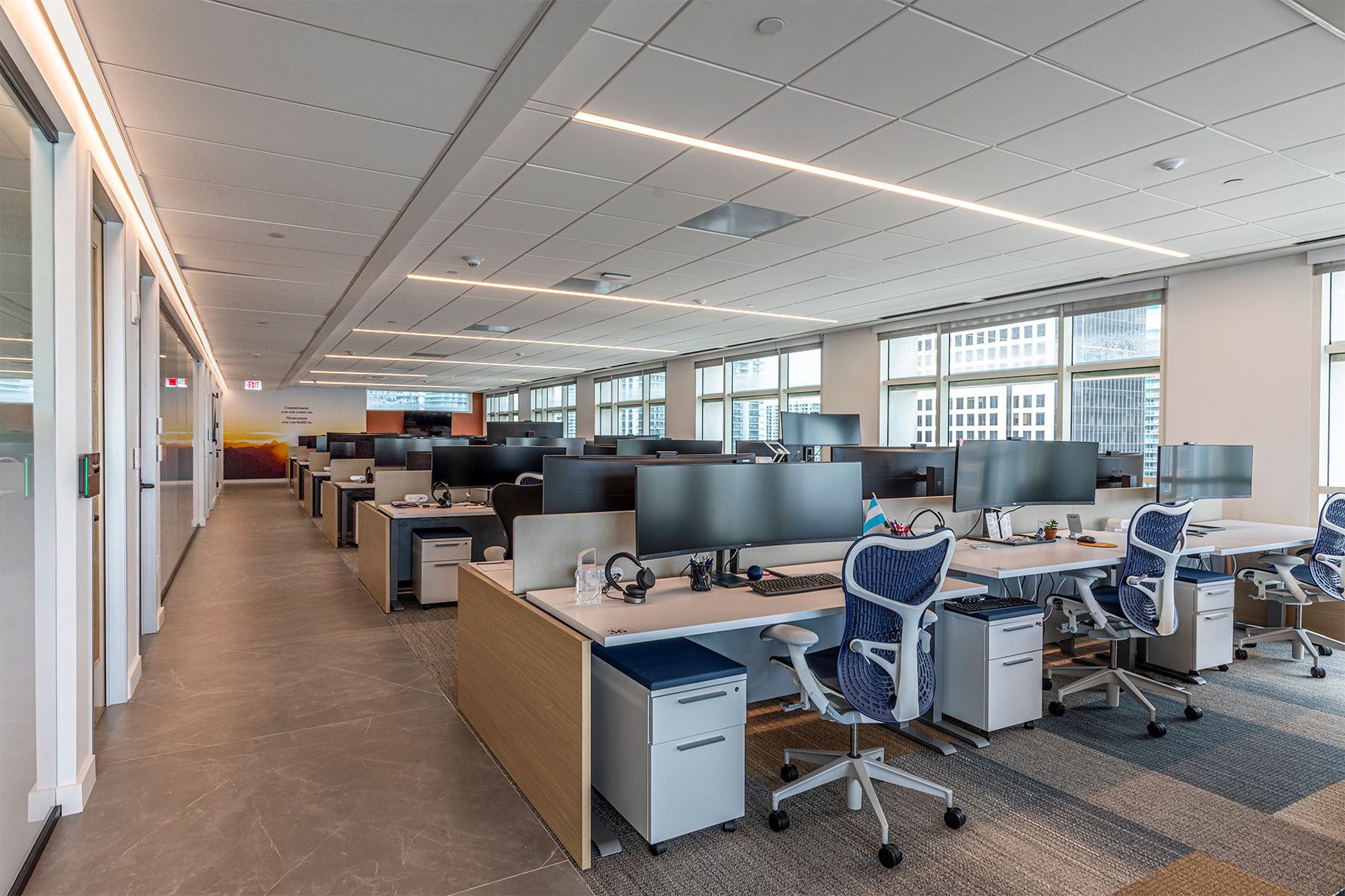 MS Reinsurance Miami Open Office Interior