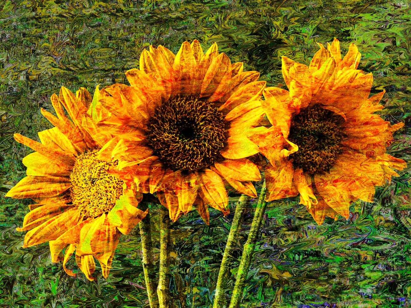 Impressionistic sunflowers.jpg