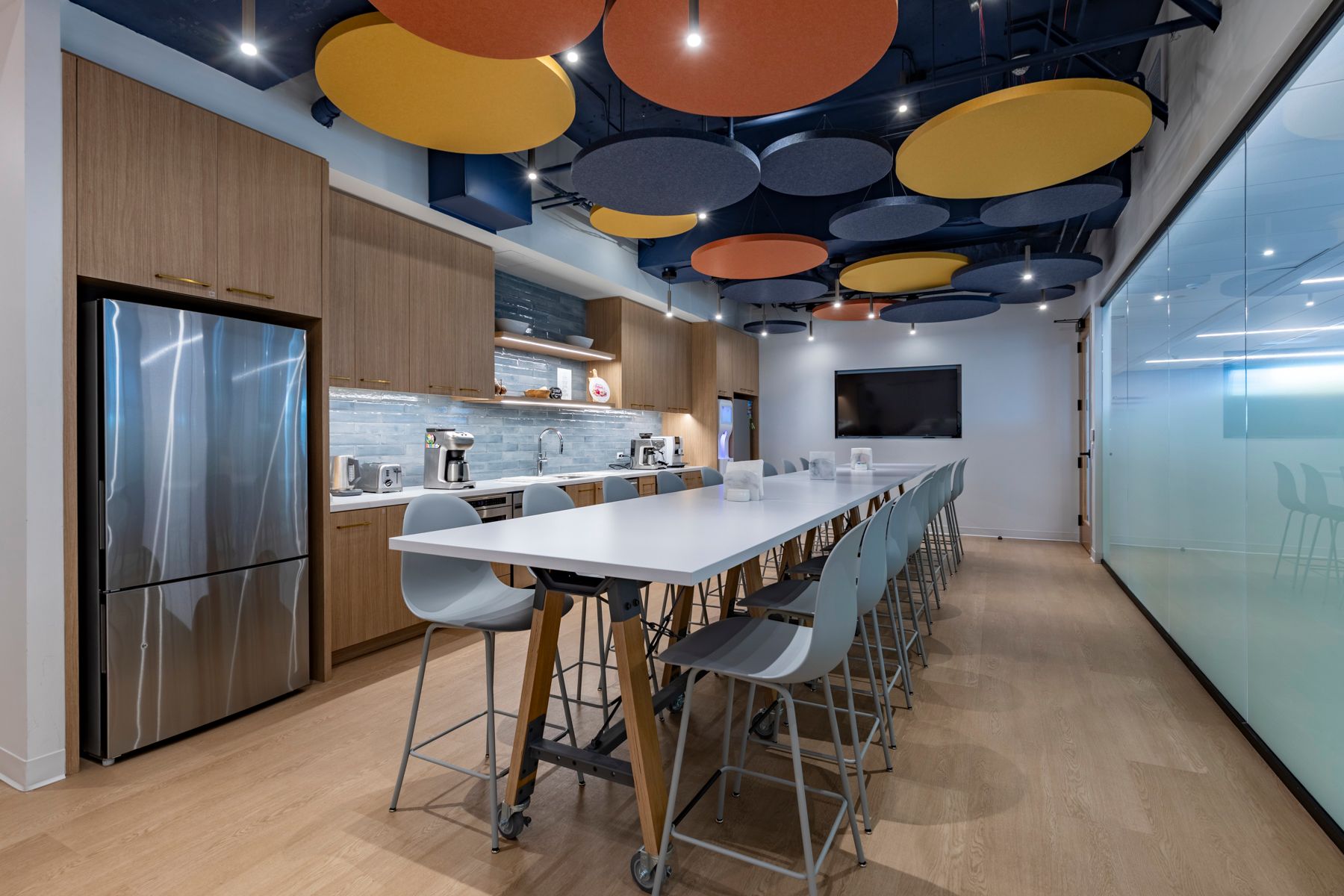 MS Reinsurance Miami Modern Office Café