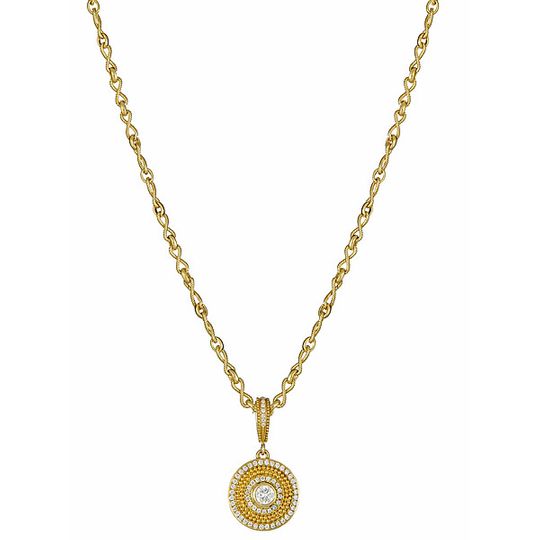 DISC PENDANT- DOUBLE CIRCLE