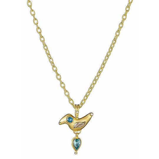 BLUE BIRD PENDANT
