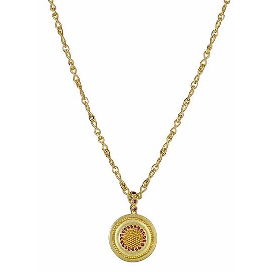 MEDIUM CIRCLE OF FIRE PENDANT