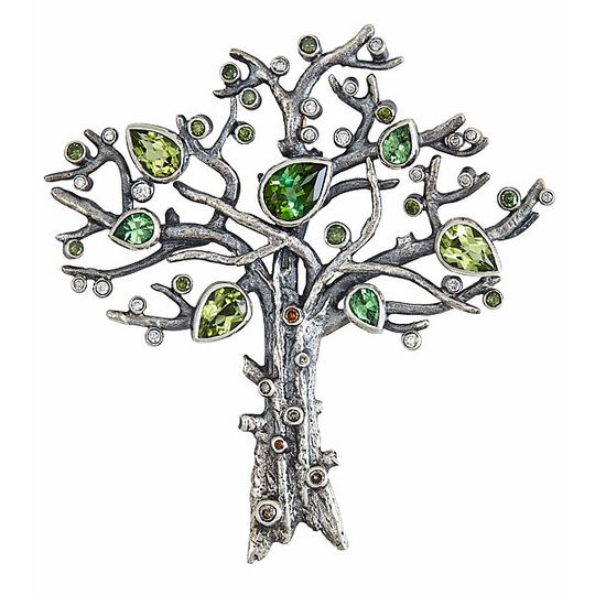 BLOSSOM TREE PENDANT / BROOCH