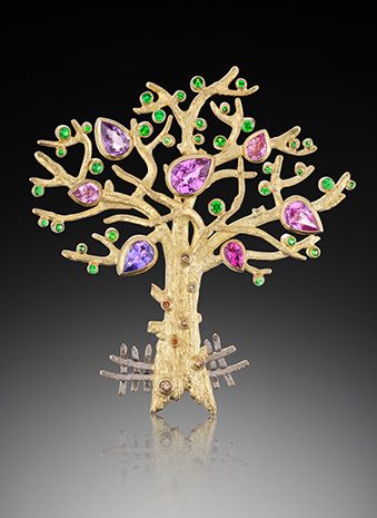 LARGE BLOSSOM TREE PENDANT