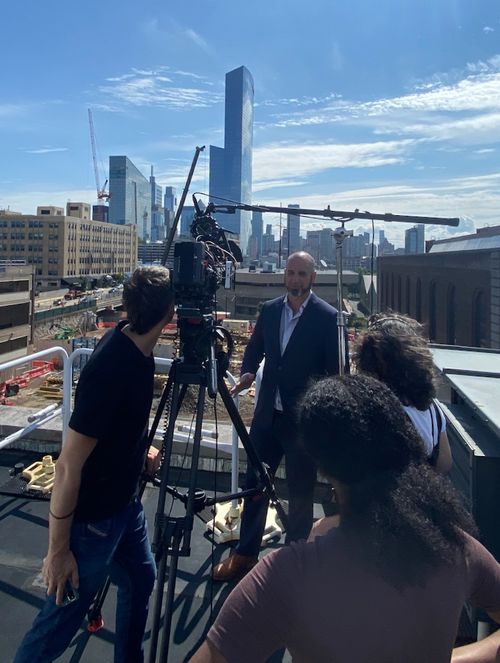 A rooftop interview with Matt Lane, Associate Provost for Finance and Planning at UPenn