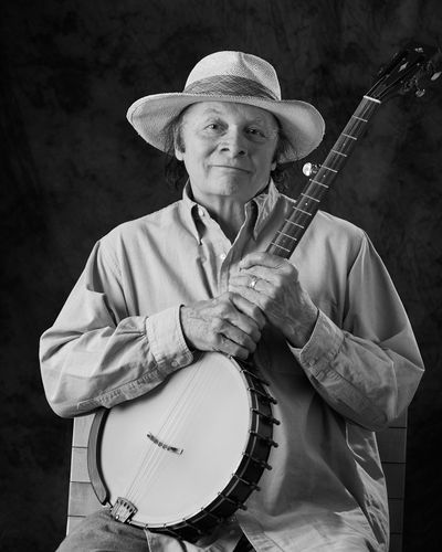 After a long career as a business consultant in the world of finance, Jerry Arnold cornered the global market for banjos. Part of that sentence is true, which part is up to your imagination. Jerry sings, plays clawhammer banjo, and is chief transport officer, head cheerleader, and consummate encourager of challenging songs for the band. When not arranging microphones (or music) Jerry is a part of the local musical theater and cabaret scene in Dover, MA. Jerry Arnold | Banjo & Vocals