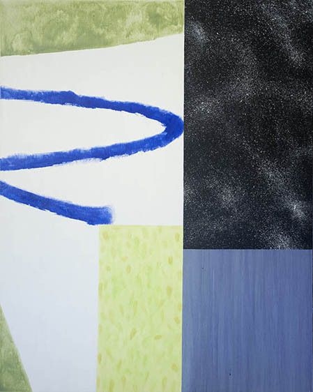 acrylic on canvas 60 x 48 2008 Earth Sky Wall