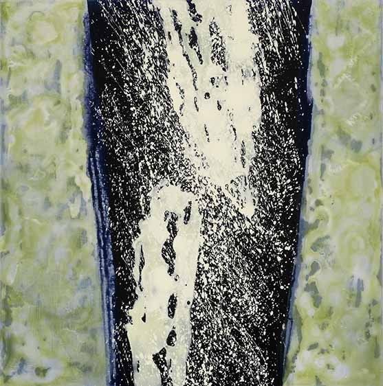 acrylic on wood panel 12 x 12 2009 La Piccola/4