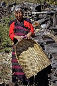 Bhutanese woman