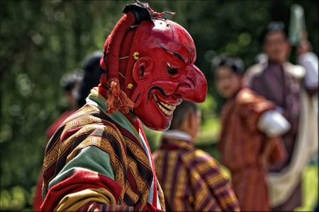Bhutan mask
