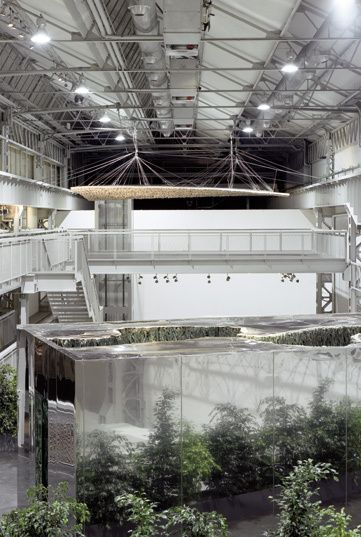 Vista de Instalación Fondazione Arnaldo Pomodoro, 2009. Milán. Foto: Gabriel Basilico.