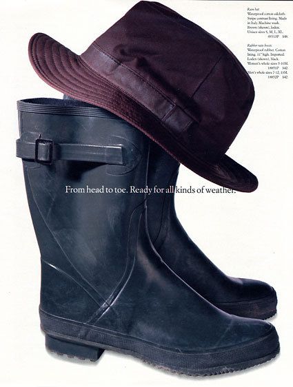 J. Crew Boots and Hat