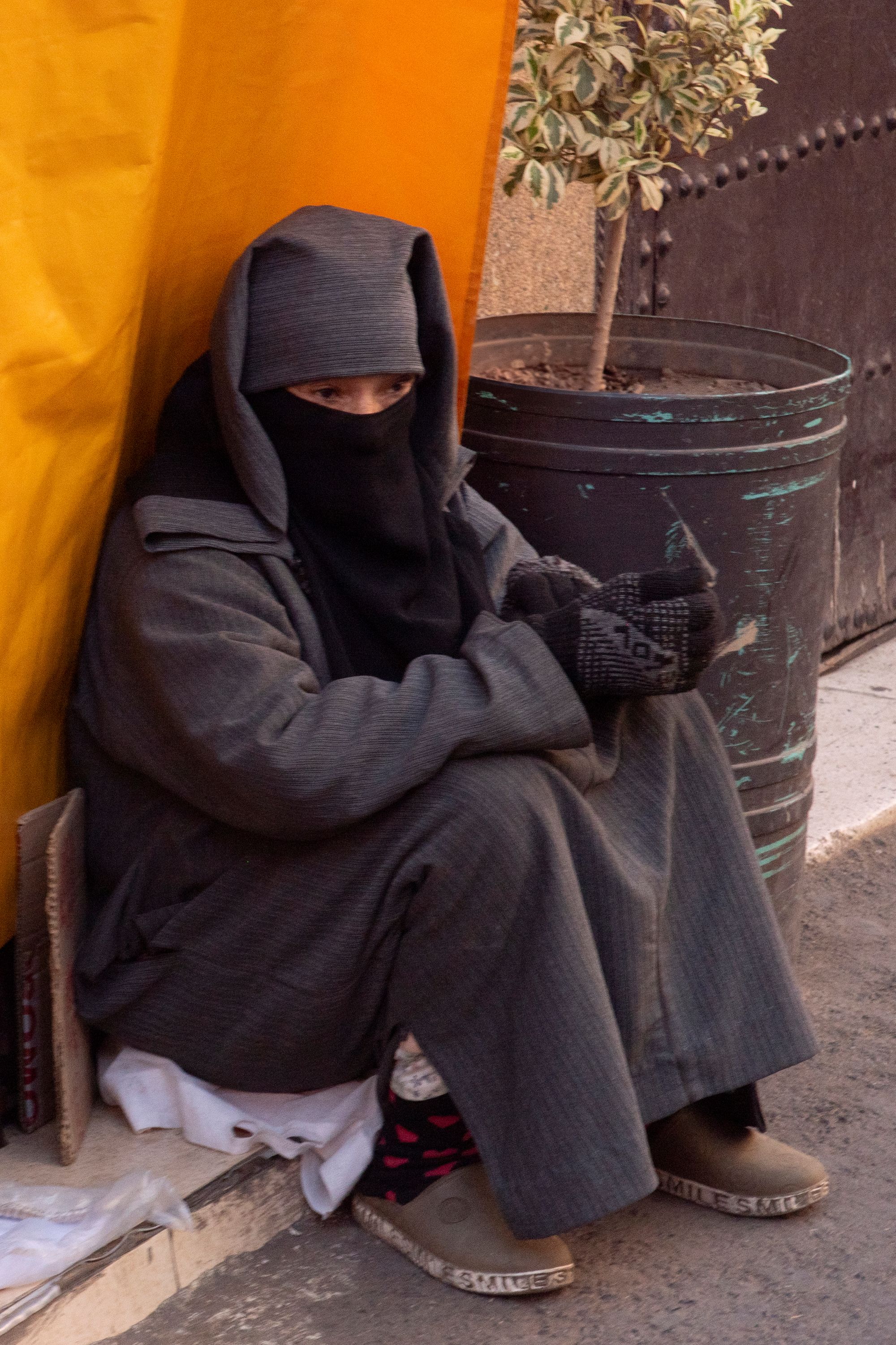 Veiled Woman, Marrakech, Morocco