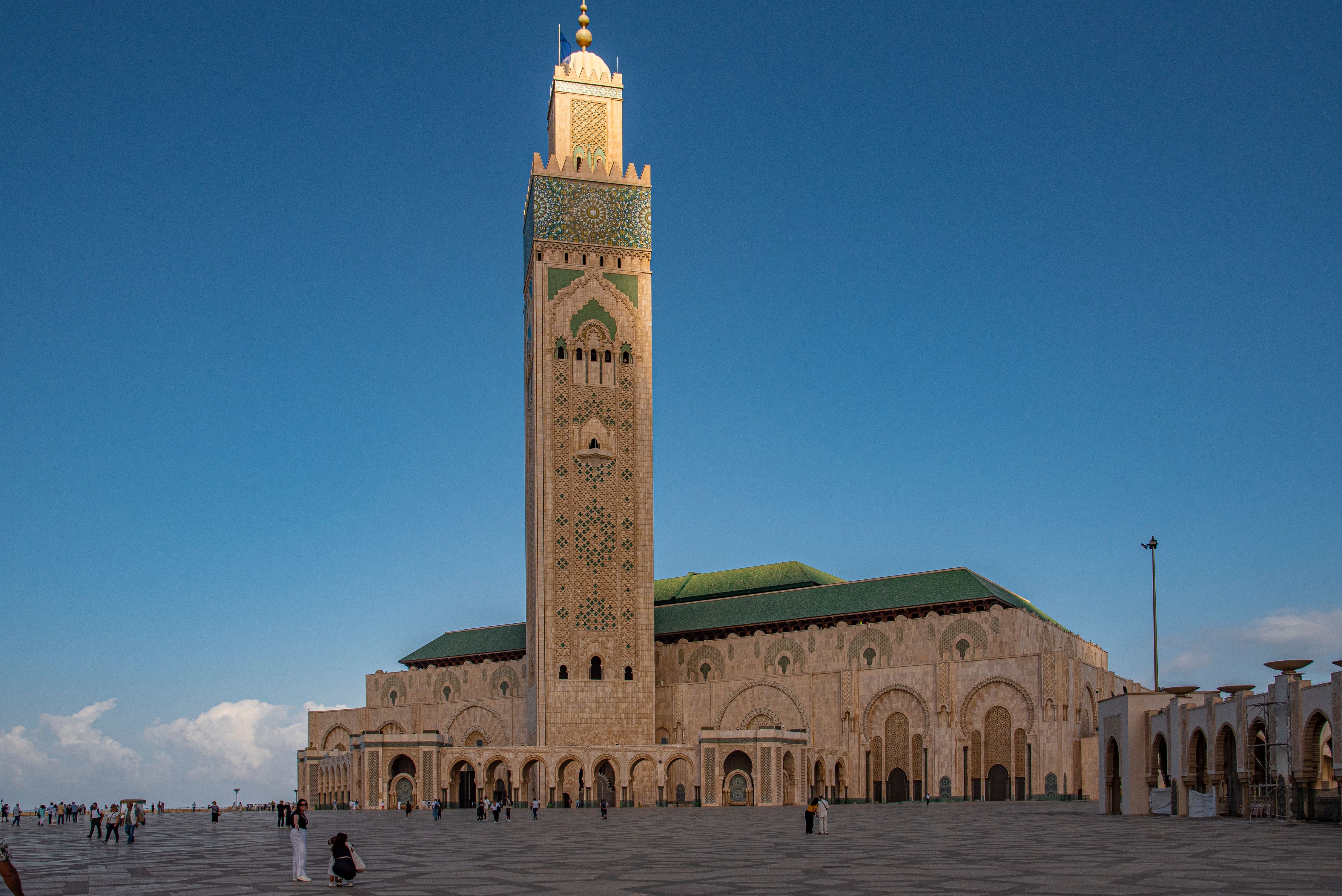 Hassan II Mosque,  Casablanca, Morocco