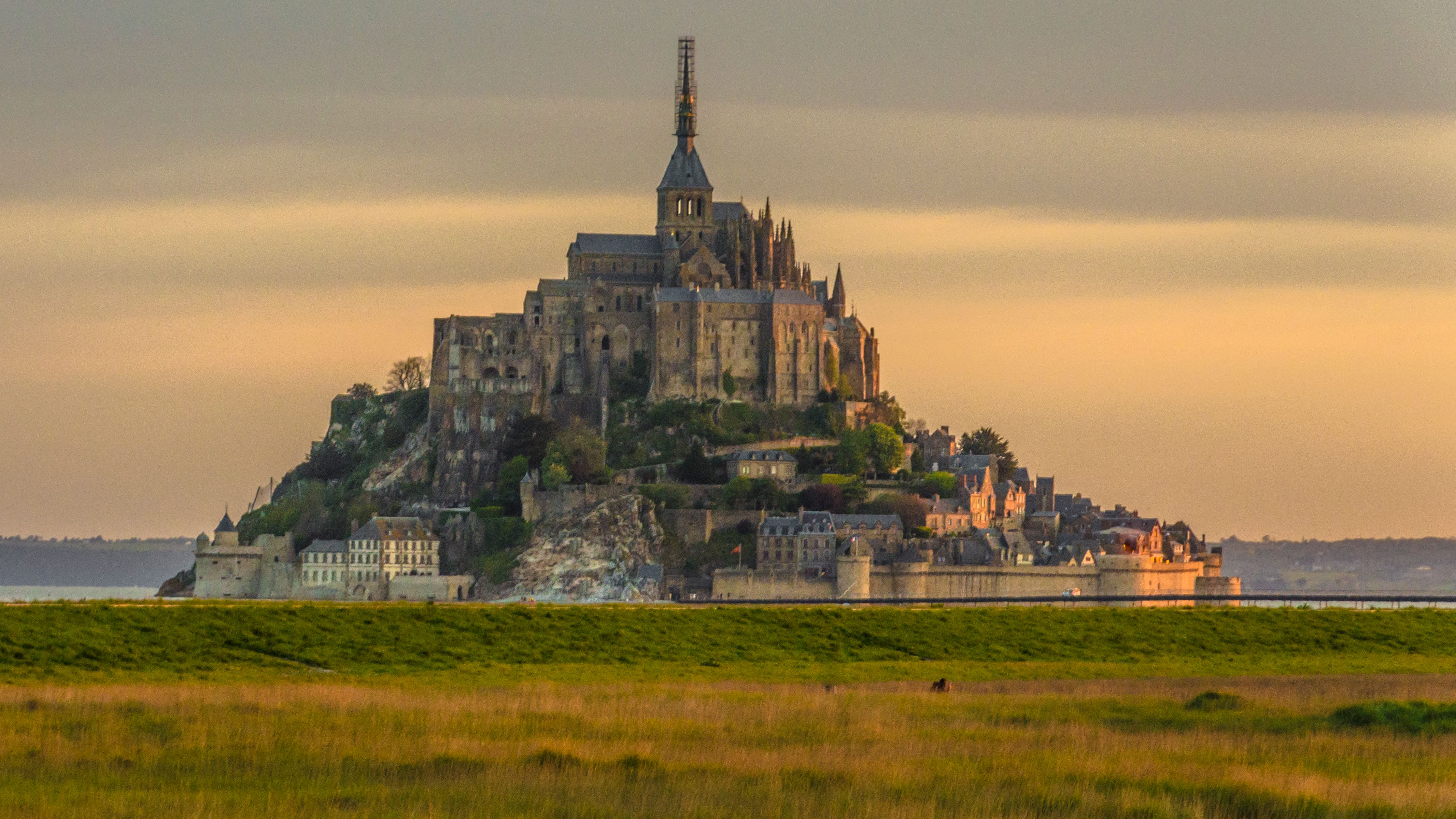 Mont-St-Michel, Normandy, France 