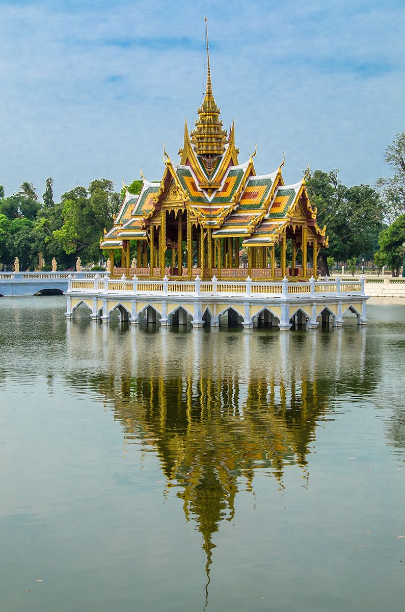 Pavilion at Bang Pa-in Palace, Ayutthaya, Thailand