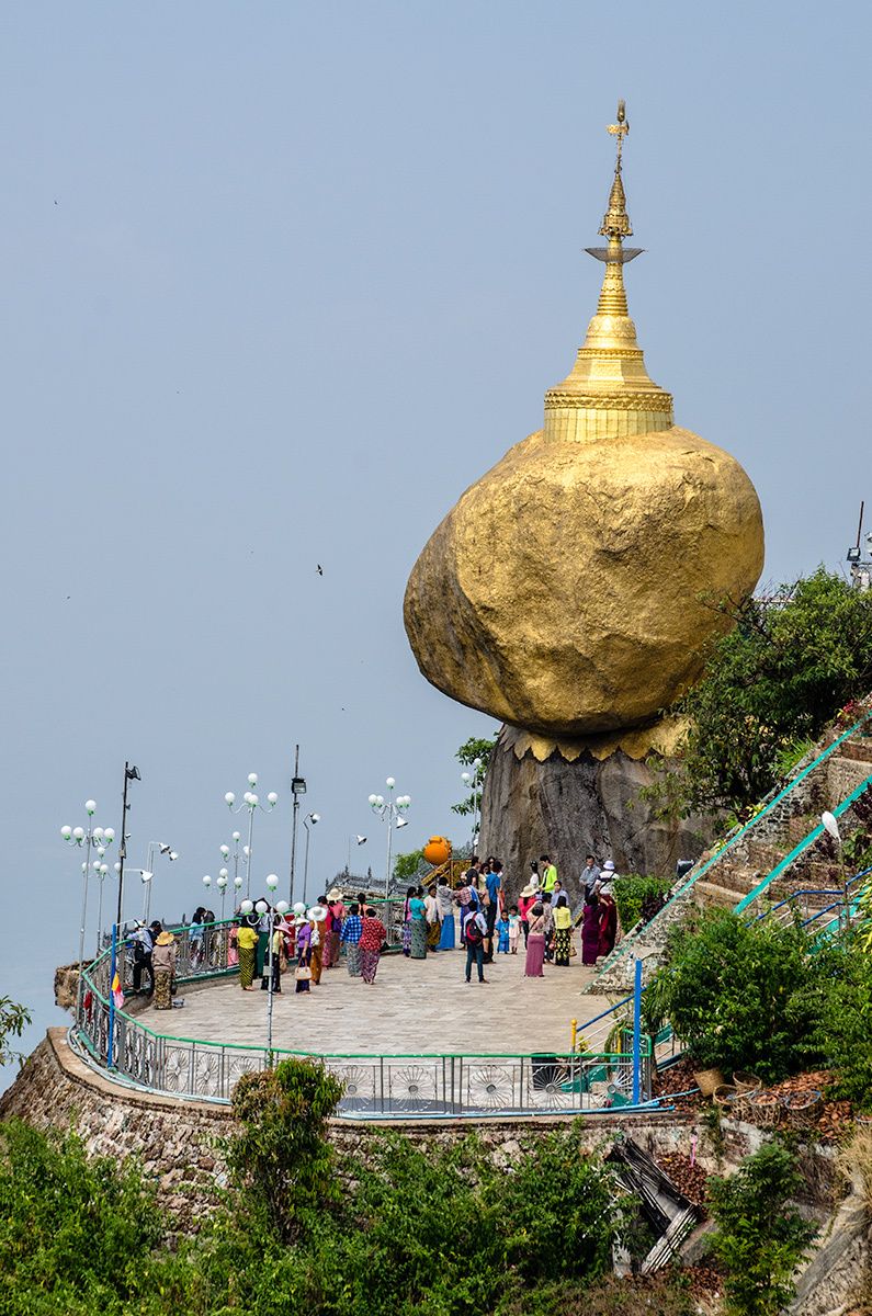Golden Rock Pagoda, Myanmar