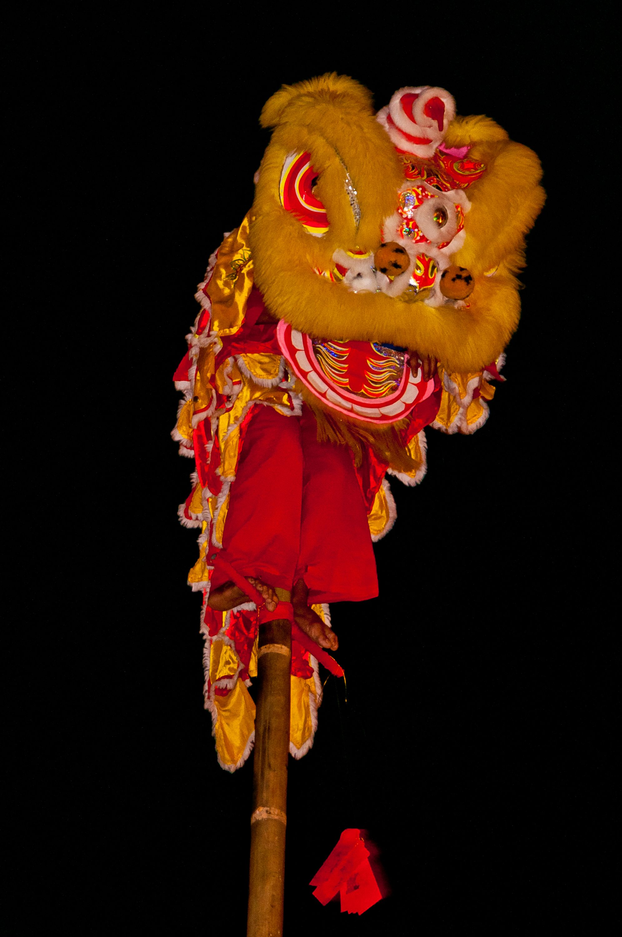 Dragon performer, Hanoi, Vietnam