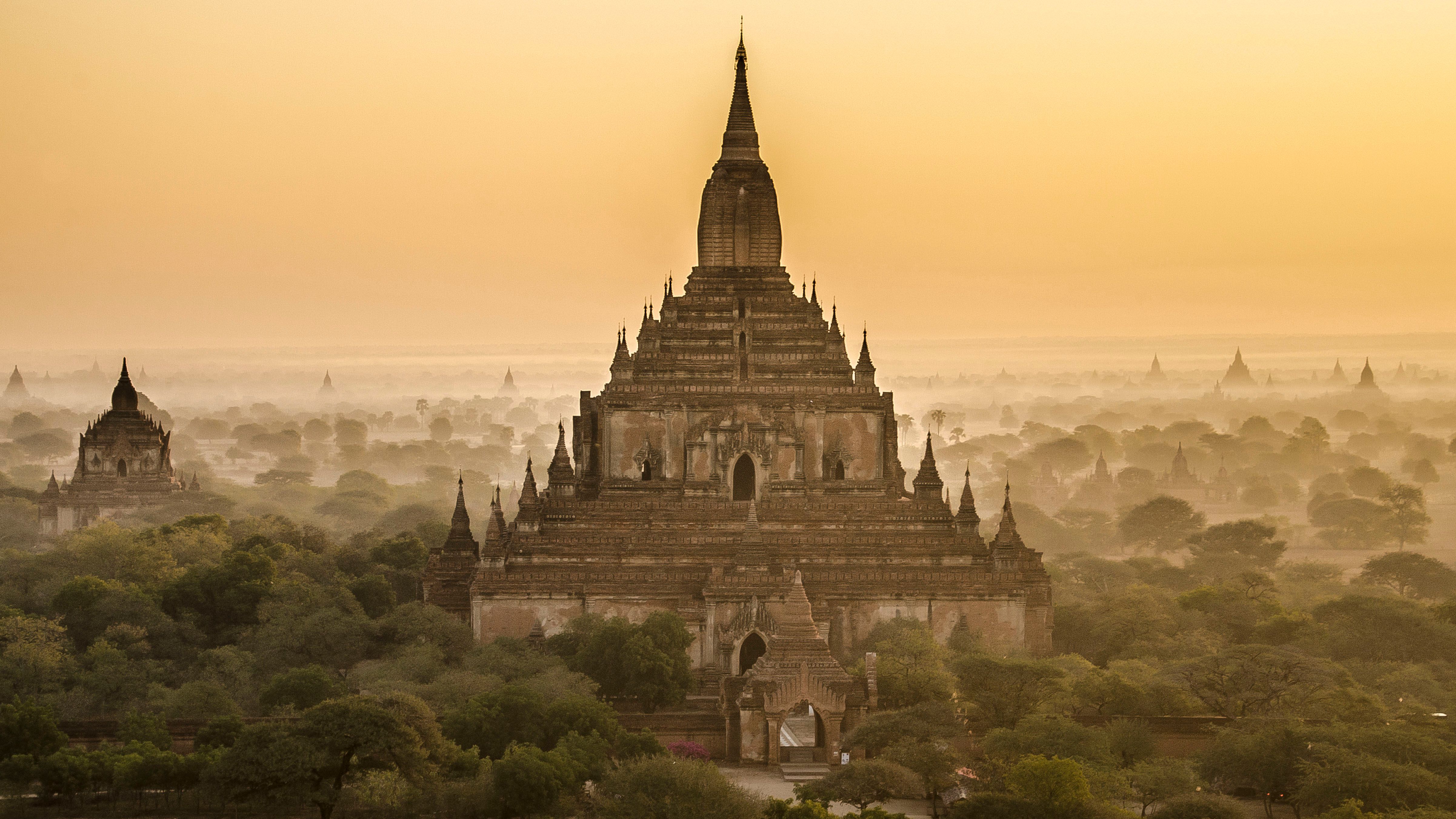 Bagan at Sunrise, Myanmar