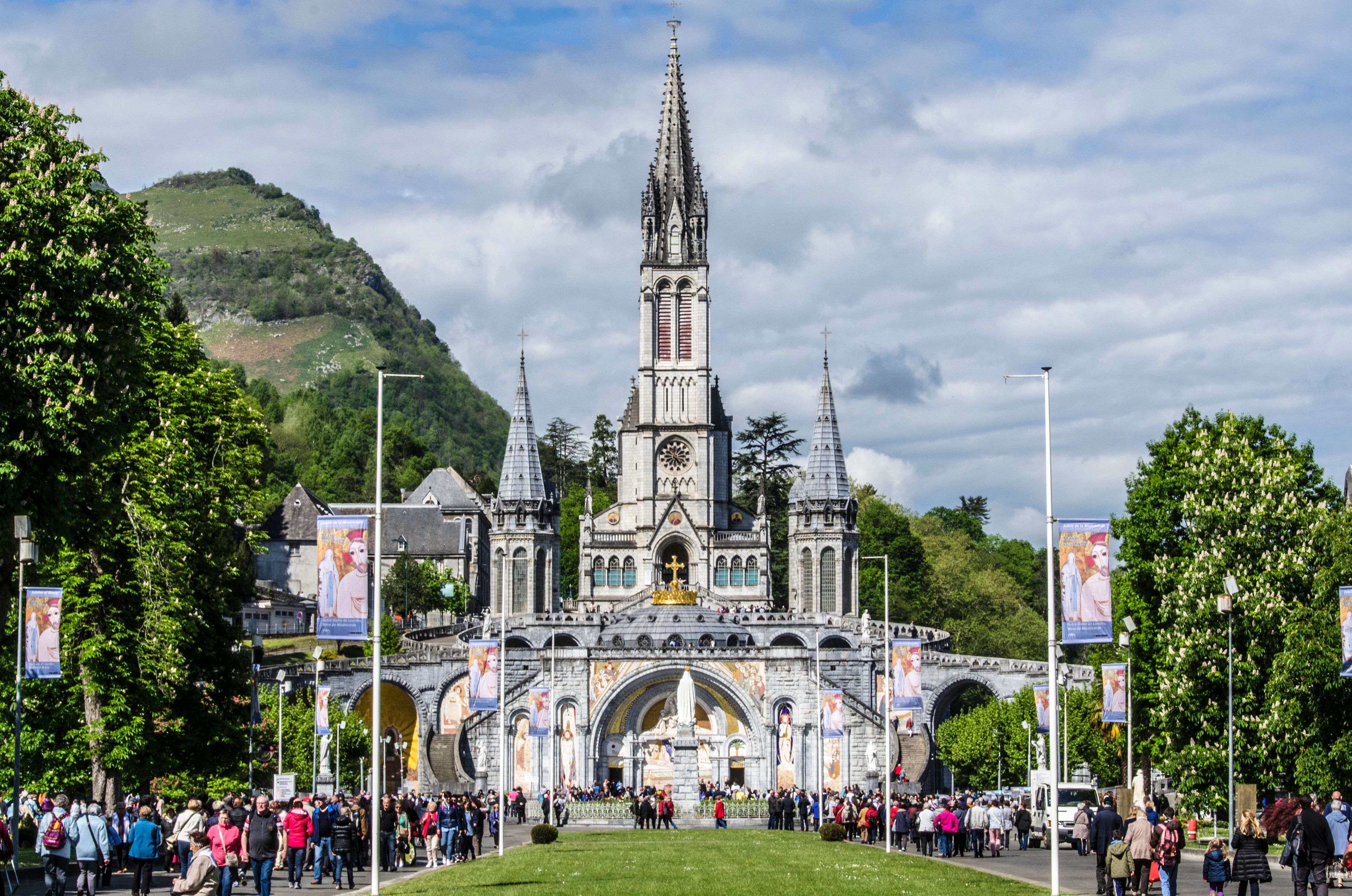 Lourdes Cathedral, Hautes-Pyrénées, France