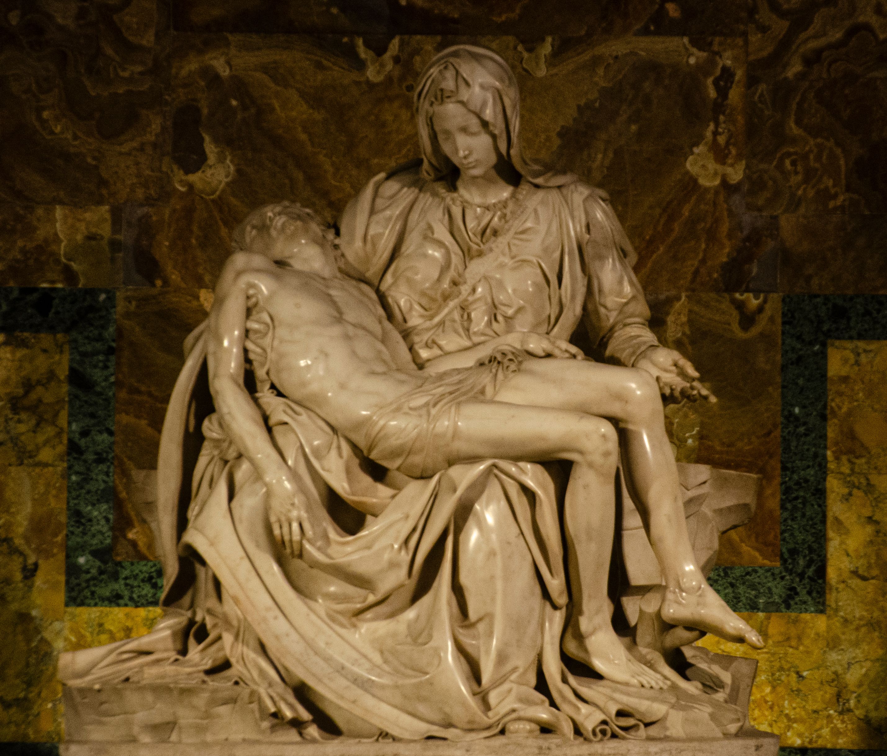 Michelangelo's Pieta, St. Peter's Cathedral, Vatican, Italy