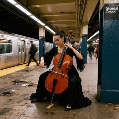 Mike Jones - Woman in subway.jpg