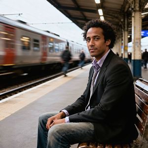Mike Jones - Sitting in a railway station.jpg