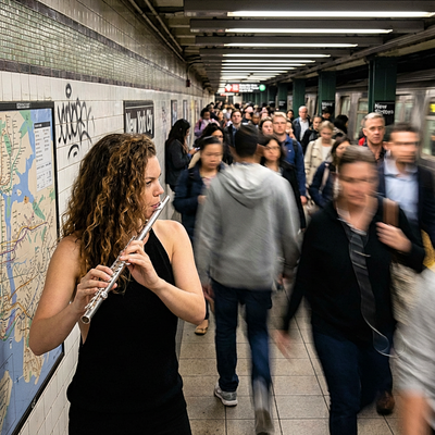 Mike Jones - Karla Jones - playing the flute.png