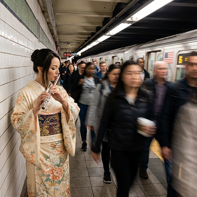 Mike Jones - Flute player in subway.png