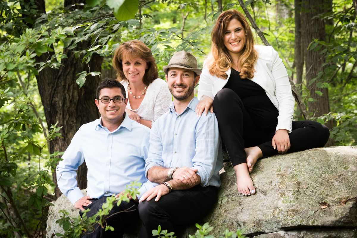 Team photo of Cornerstone Real Estate on location in Killingworth, CT Team Photo Cornerstone Real Estate