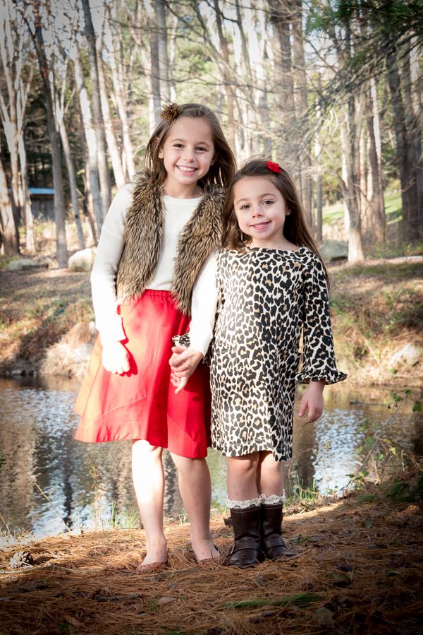 Sisters in Leopard and Fur