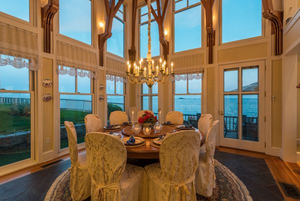 Dining Room at Dusk