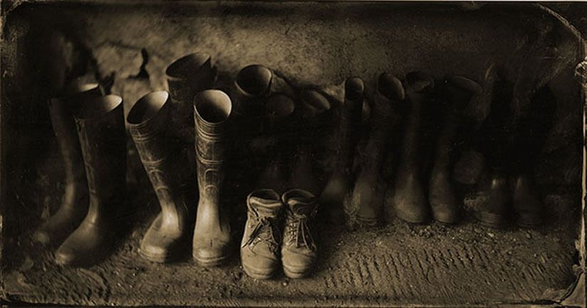 work boots   (zen center)