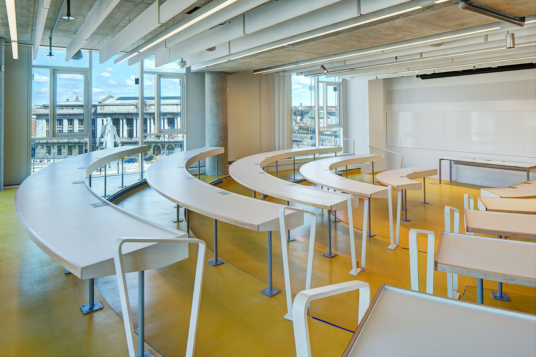 Photography of both interior and exterior views.Architect: Behnish Architekten & Ayres/Saint/GrossClient: University of Baltimore The University of Baltimore Law School