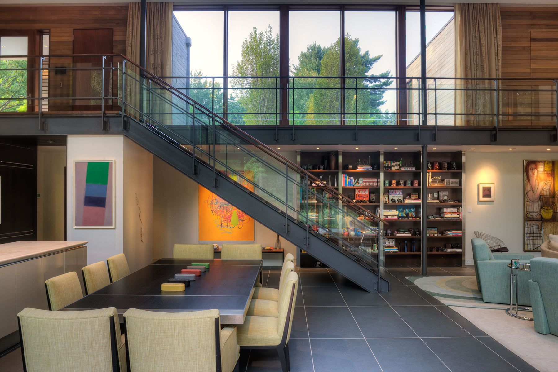 Private residence in suburban Baltimore Designed by Ziger Snead & Landscape deign by Hord Coplan Macht,Clients: Ziger / Snead, Hord Coplan Macht & Baltimore Magazine Woodvalley Home