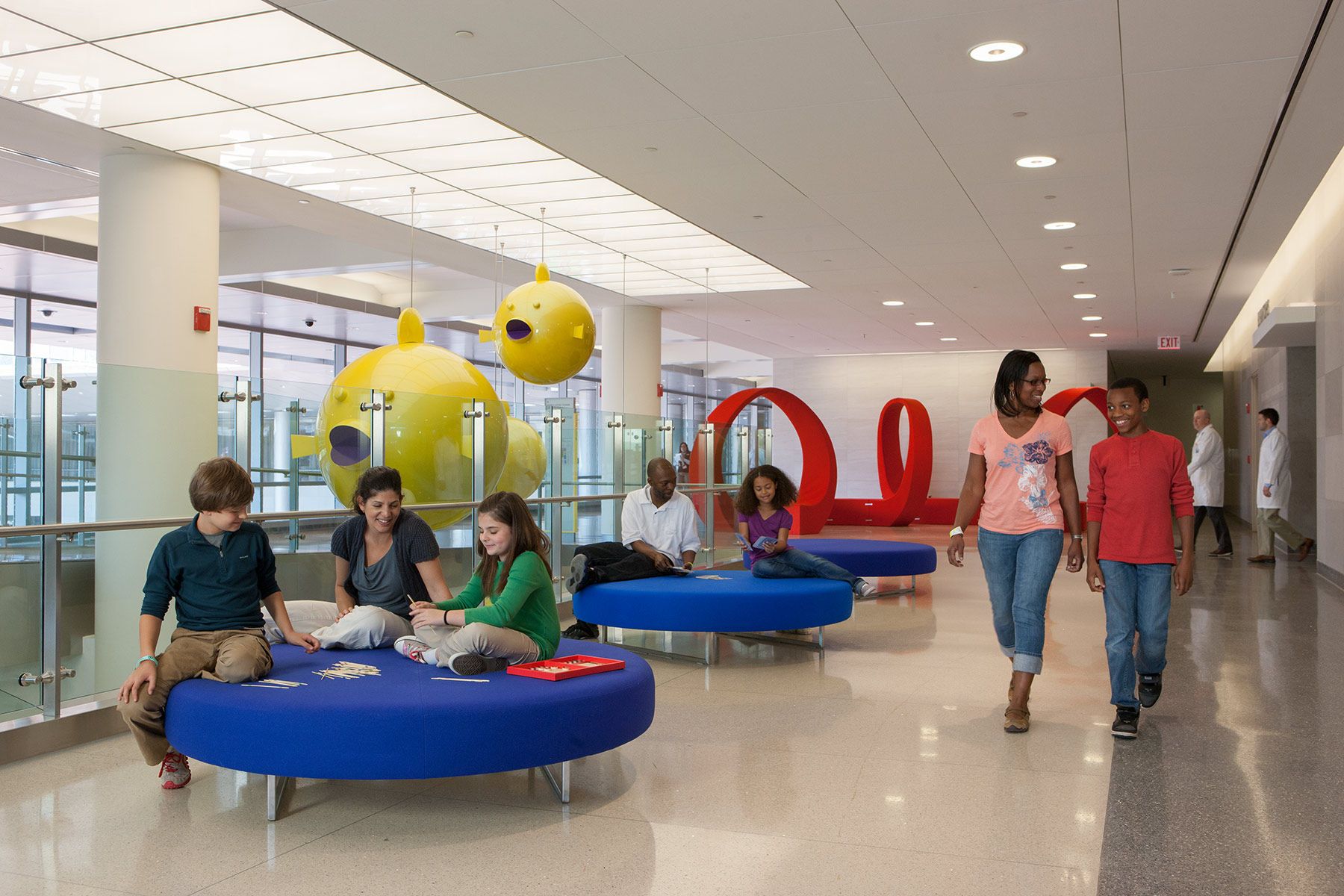 Project to document exterior and interior views of the Sheikh Zayed Tower and Charlotte R. Bloomberg Childrens Center. These image were also published in Architectural Digest. Architect: Perkins+WillClient: Hopkins Hospital & The Charlotte R. Bloomberg Foundation Johns Hopkins Hospital