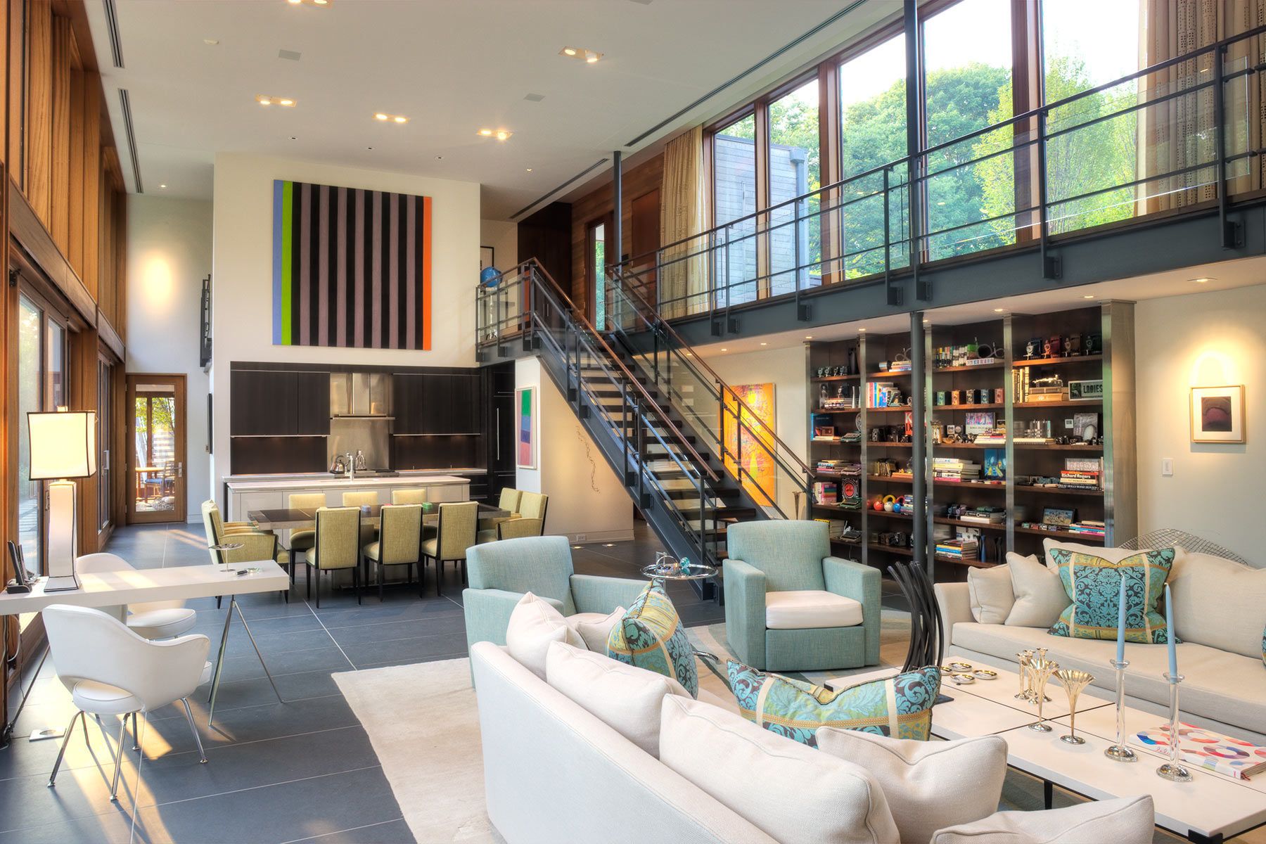 Private residence in suburban Baltimore Designed by Ziger Snead & Landscape deign by Hord Coplan Macht,Clients: Ziger / Snead, Hord Coplan Macht & Baltimore Magazine Woodvalley Home