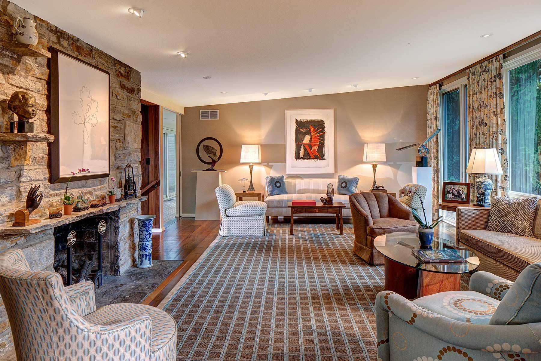 Beautiful redesign of the original structure built in 1960.Client / Architect: Ziger / Snead Gerstung Residence