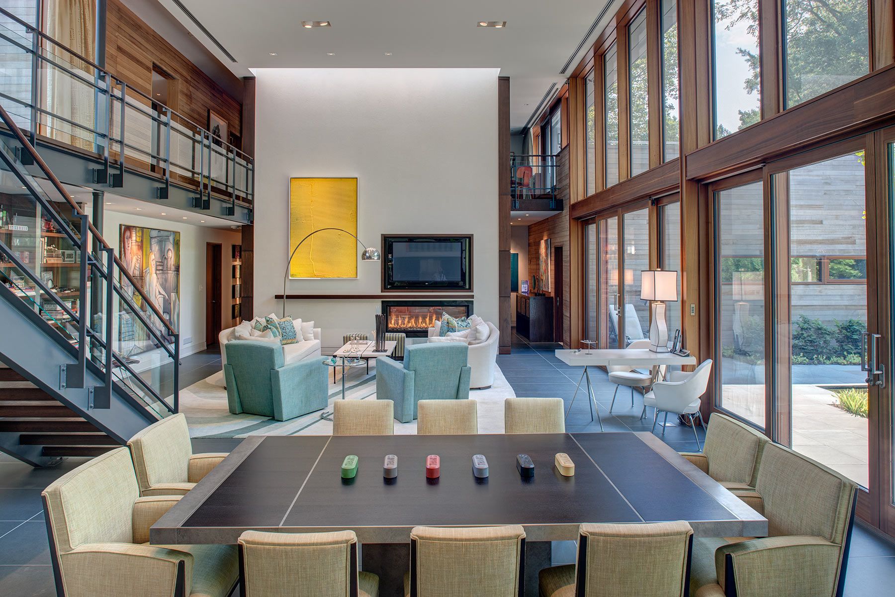 Private residence in suburban Baltimore Designed by Ziger Snead & Landscape deign by Hord Coplan Macht,Clients: Ziger / Snead, Hord Coplan Macht & Baltimore Magazine Woodvalley Home